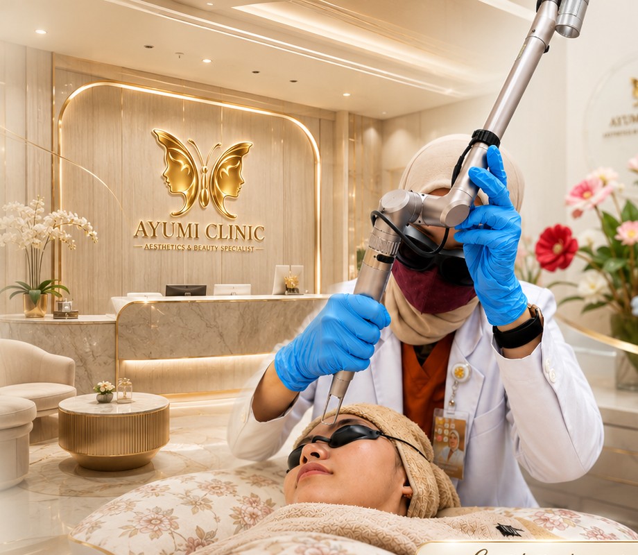 Suasana perawatan di Ayumi Aesthetic Clinic